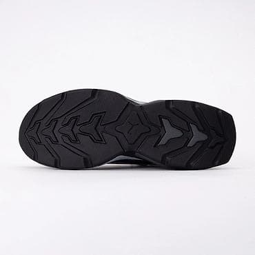 krosofka: Puma kişi/kadın idman ayaqqabısı – qara/boz - Model: qalın altlı — 4