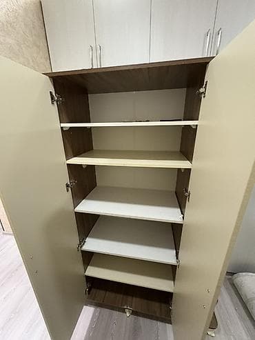 sıfaner: 2 qapılı, Güzgülü, Bej, Digər material, Açılan, Düz dolab — 2