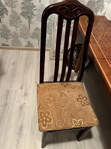 Qonaq otağı üçün, İşlənmiş, Qatlanmayan, Stul