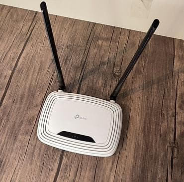 ucuz oyun laptop: TP-Link TL-WR841N Wi‑Fi router - Sürət: 300 Mbps Wireless N (2.4 GHz) — 1