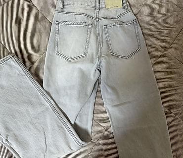 Джинсы: Джинсы, Stradivarius, цвет - Серый — 2