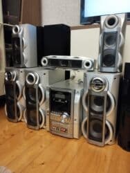 panasonic kx: PANASONIC 5.1 MUSIQI MƏRKƏZI BLUTUZ USB KASSET RADİO AUX KARAOKE SƏS — 13