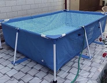 🏊‍♂️ Bestway karkaslı hovuz satılır! Yay günləri üçün ideal seçim 🌞 — 1