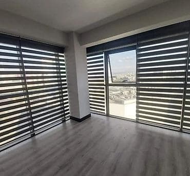 ucuz perde: Zebra jalüz və klassik pərdə dizaynları Məhsul təsviri: - Müasir — 4