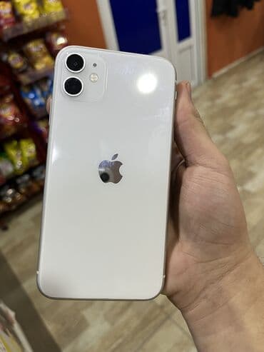 500gb hard disk: IPhone 11, 64 GB, White Titanium, Zəmanət, Simsiz şarj, Face ID — 2