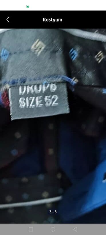 göy rəngli kişi gödəkçəsi: Kostyumlar — 3