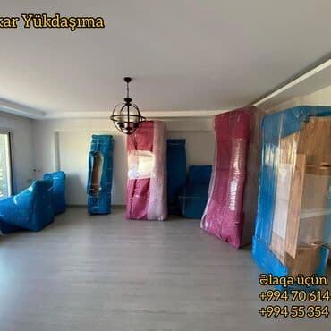 Xidmət: Ev və ofis köçürülməsi, yüklərin daşınması Təsvir: - Peşəkar