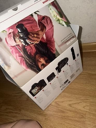 canon printer usb kabel: Canon EOS R50 Yenu alınıb, işlənməyib, qutusu mikrafonu hərşeyu — 3