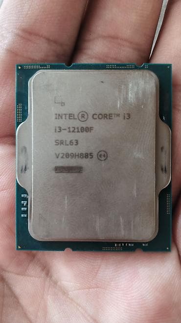 Prosessor Intel Core i3 12100F, 3-4 GHz, 4 nüvə, İşlənmiş