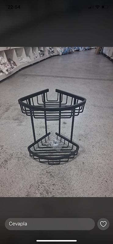 Aksesuar rəfi, Corner shelf