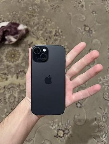 rəsmi note 14 pro: IPhone 15, 128 GB, Qara, Face ID — 1