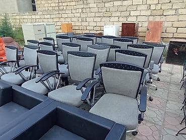 ofis stulları: Obyekt baglandigi ucun ofis kreslolari deyerinden qat qat ucuz — 3