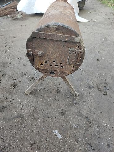 mini pec: Dəmir Peçi, İşlənmiş, yanacaq - Odun, Ödənişli çatdırılma — 3