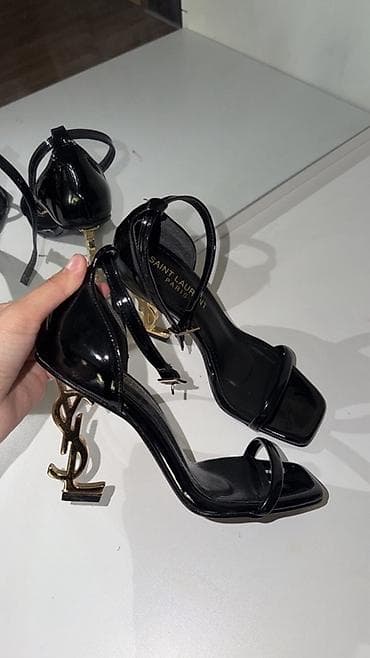 sendel: YSL, Ölçü: 37, rəng - Qara, Yeni — 1