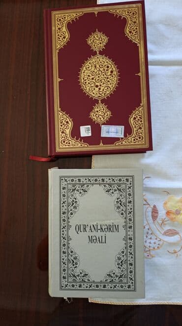 "Quran Hədislər kitabı və Nəti Şərif dini şerlər kitabları" — 2