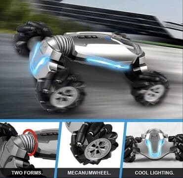 robot maşınlar: Oyuncaq maşın Saatlı maşın, Robot maşın 🔹Ölkə daxili pulsuz — 3