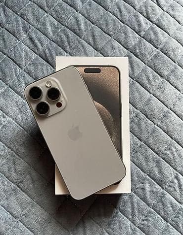 tap az iphone 8 plus: IPhone 15 Pro, Natural Titanium, Face ID — 1