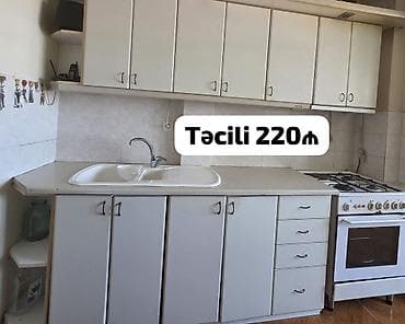 taxt ucuz: Mətbəx mebeli satılır 220₼. Ölçü 2.70. Üzərində qaz qaz aspirator — 1