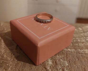 nişan xonçaları instagram: Üzük, Ağ qızıl, 585 Əyar, Brilyant — 3