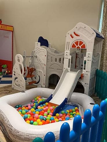 Uşaq üçün modul mini-şəhər oyun zonası – Polis, Xəstəxana və — 3