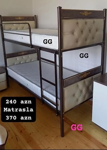 alt ust kravat: Yeni ve Sifarişle ikimertebeliçarpayi 240_azn Matrasla 370_azn Olcu — 3