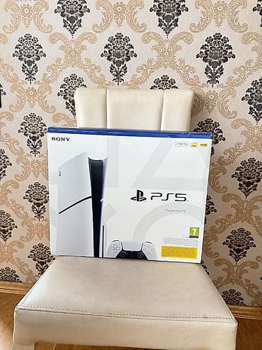 Teze upakovka Ps 5 slim - 1 tb yaddas 1 il resmi zemanet Qiymet sondu