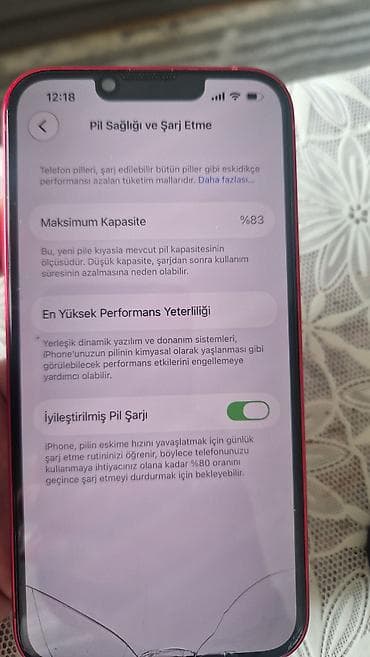 iphone 13 en ucuz: IPhone 13, 256 GB, Qırmızı, Face ID — 7