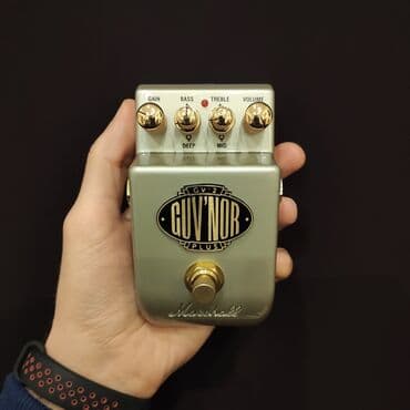 усилител: Gitara effekt pedalı Marshall GV-2 Giriş: guitar input Çıxış: signal — 1