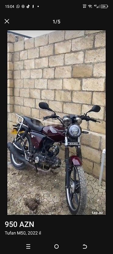 Nama - 110, 110 sm3, 2022 il, 20000 km