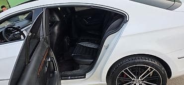 Продажа авто: Volkswagen Passat CC, ağ rəng, kupeli-sedan gövdə. - Qara panoramik — 4