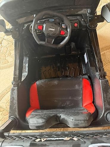 kiridit maşinlar: Uşaq üçün elektrikli minik maşını – off-road stildə, ikiyerli — 5