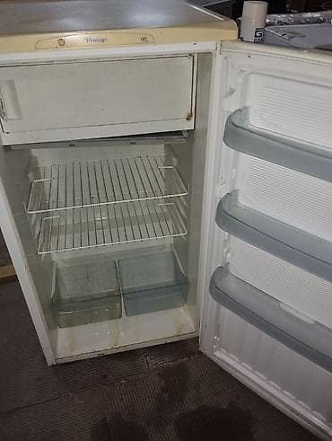 aysberq soyuducu: İşlənmiş 1 qapılı Dnepr Soyuducu Satılır, rəng - Ağ — 2