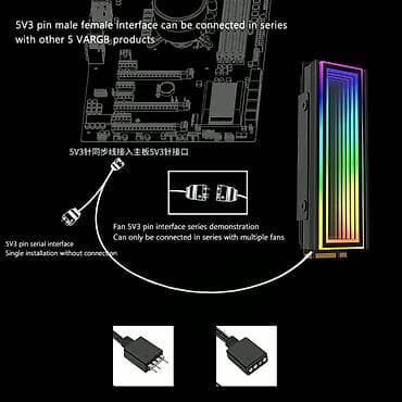 hp rtl 8822ce: RGB NVMe M.2 SSD soyuducu radiator - 2280 ölçülü NVMe M.2 SSD-lər — 2