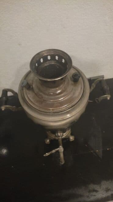 Кухонные плиты и варочные поверхности: Б/у Дровяной Самовар, 5 л, Самовывоз — 4