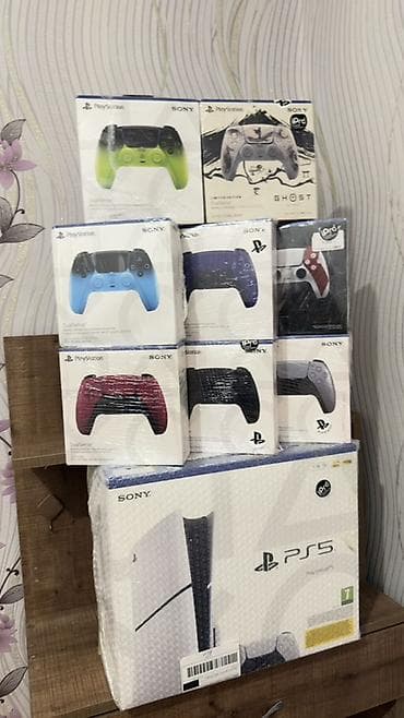 playstation 5 satış: Məhsul: Sony PlayStation 5 slim 1tb (PS5) və DualSense idarəetmə — 2