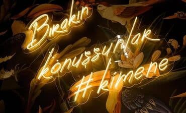 İstənilən formada neon reklamların hazırlanması. Zəmanət, limitsiz