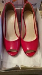 4xl nece razmerdi: Tuflilər, Ölçü: 38, rəng - Qırmızı, Yeni — 6