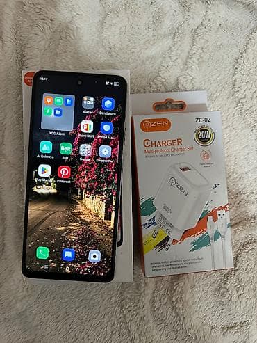 Мобильные телефоны и аксессуары: Infinix Hot 40, 256 ГБ, цвет - Зеленый, Сенсорный, Face ID — 2