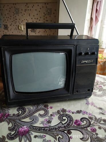 işlənmiş tilvizor: Televizor Kiçik həcmli 22 sm dioqanal Sovet vaxtından qalıb Ağ qaradı — 1