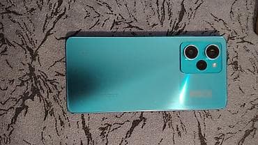Мобильные телефоны и аксессуары: Poco F5 Pro, цвет - Голубой, Сенсорный — 4