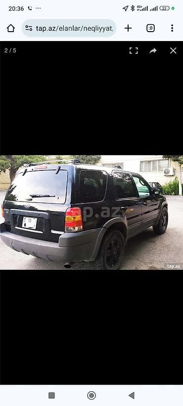 Скупка авто: Ford Escape SUV - Marka/model: Ford Escape - Kuzov: 5 qapılı SUV - — 4