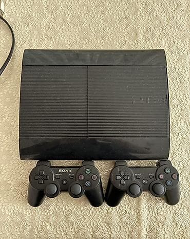 Видеоигры и приставки: PlayStation 3 (PS3) Super Slim oyun konsolu Xüsusiyyətlər: - Rəng — 3