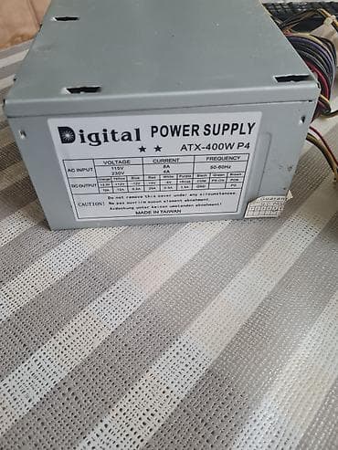 Prosessorlar: Intel Pentium 586 prosessor + stok soyuducu və ATX güc bloku (paket) — 4