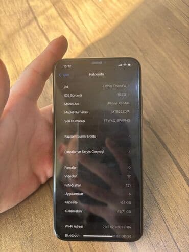 acer nitro 1: IPhone Xs Max, 64 GB, Qızılı, Face ID — 5