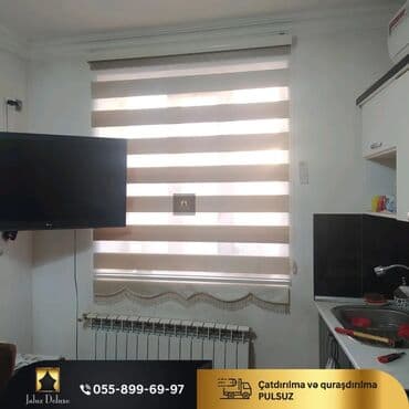 ucuz tüller: Jalüz pərdə ucuz sok qiymətlər bizdə 2 ya 3 günərzində hazırlama — 9