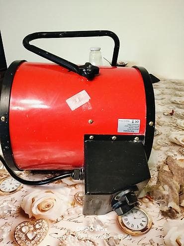 tavan ventilyatoru: Elektrik istilik topu (Fan Heater) - Güc: 3000 W - Gərginlik: 220–240 — 4