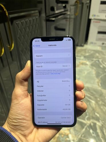 iphone x qiymeti irşad: IPhone X, 64 GB, Qara, Zəmanət — 4