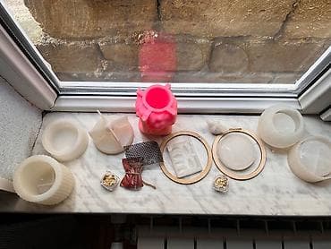 gul celengi: Silikon qəliblər və aksesuarlar dəsti Məzmun: - Şam, gips, epoksid və — 1