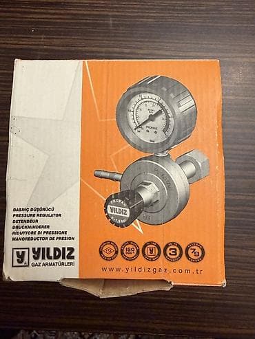 Dekorativ divar panelləri: 🔥 YILDIZ 5120 — Propan Təzyiq Redüktoru (Manometirli) | YENİ | — 1