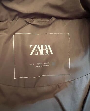 детские зимние куртки с капюшоном: Пуховик куртка, Zara, S — 3